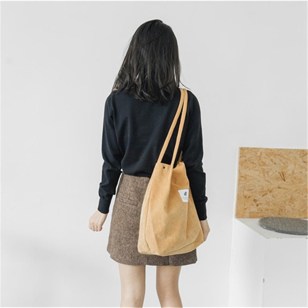 Women's Shopping Bag Large Ladies Canvas Shoulder Bags Tote Shopper Eco Reusable Bag Cotton Cloth Handbag For Women greenroot living