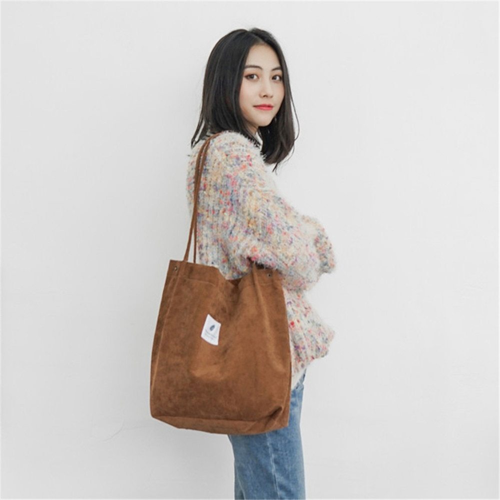 Women's Shopping Bag Large Ladies Canvas Shoulder Bags Tote Shopper Eco Reusable Bag Cotton Cloth Handbag For Women greenroot living
