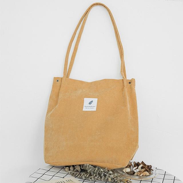 Women's Shopping Bag Large Ladies Canvas Shoulder Bags Tote Shopper Eco Reusable Bag Cotton Cloth Handbag For Women greenroot living