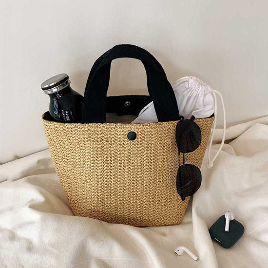 Casual Rattan Women Handbags greenroot living