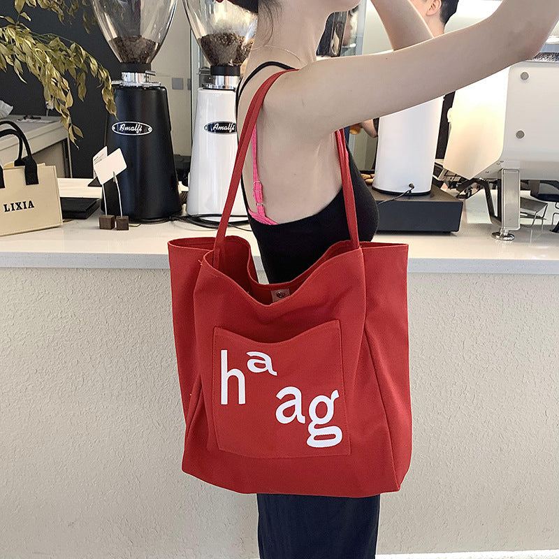 Large Capacity Canvas Commuter Tote greenroot living
