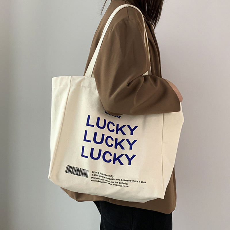Student Shopping Tote Canvas Bag greenroot living