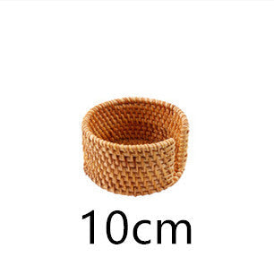 Woven Vietnamese Rattan Coaster, Bamboo Tea Mat, Table Mat, Potholder, Teacup Pot Mat, Placemat, Tea Ceremony Tea Set greenroot living