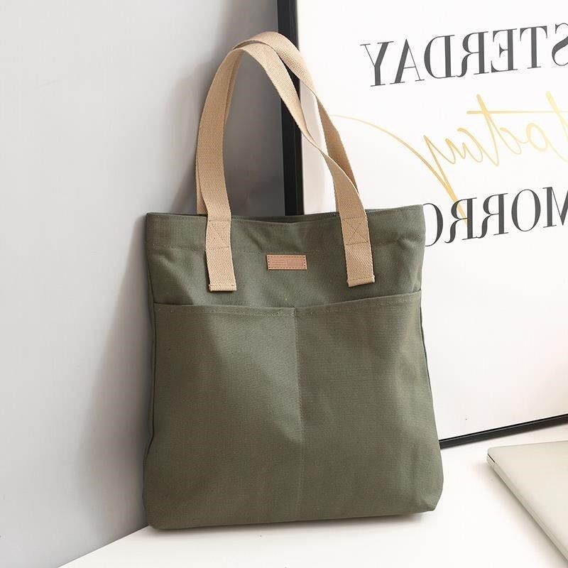 Computer Tote Canvas Bag greenroot living