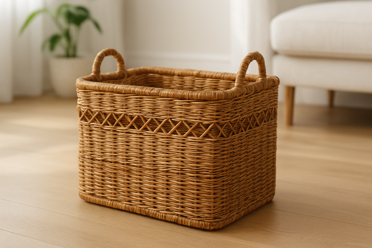 sustainable storage basket