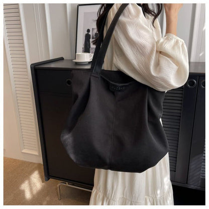 Fashion Shoulder Bag Simple Versatile Canvas Tote Bag greenroot living