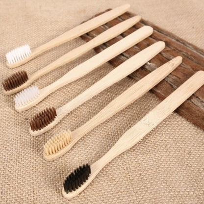 10 Bamboo toothbrushes greenroot living