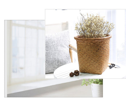 Caches-pots en rotin basiques greenroot living