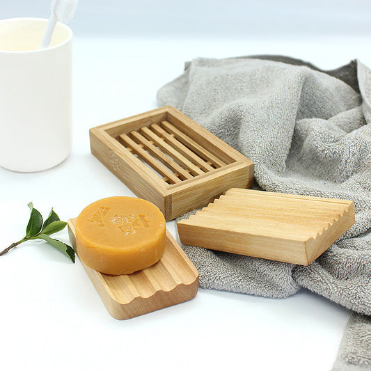 Bamboo handmade soap holder soap box greenroot living