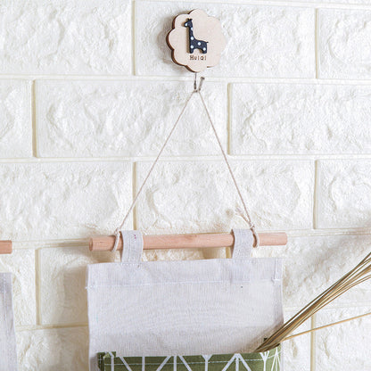 Hanging Storage Bags Wall Pocket Hanging Holder Organizer Various Storage Handheld For Home Decoration Kitchen Bathroom QW895643 greenroot living
