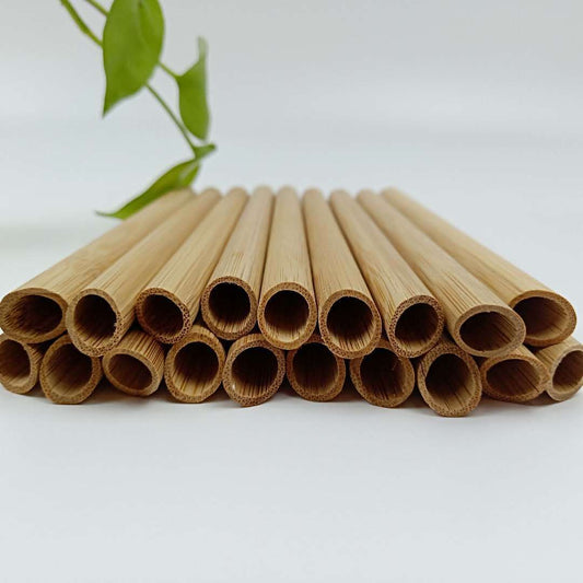 Pure natural bamboo straw greenroot living