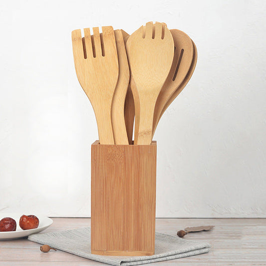 Household Non-stick Cooking Bamboo Spoon, Bamboo Shovel, Cooking Bamboo greenroot living