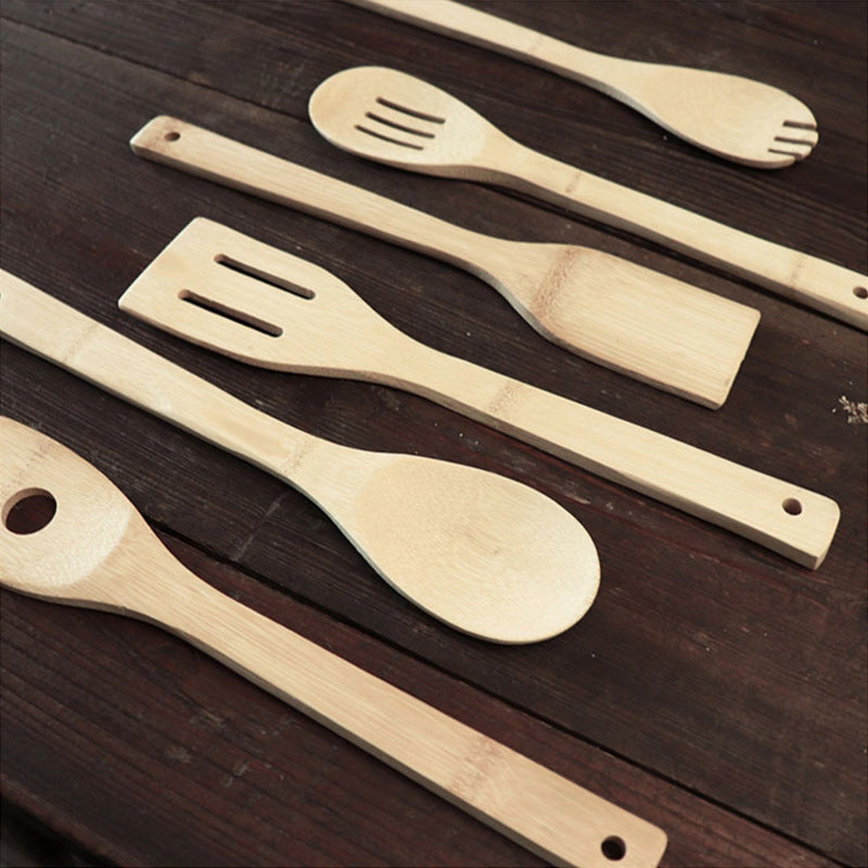 Household Non-stick Cooking Bamboo Spoon, Bamboo Shovel, Cooking Bamboo greenroot living