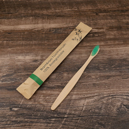 10Pcs Colorful Toothbrush Natural Bamboo Tooth Brush Set Soft Bristle Charcoal Teeth Eco Bamboo Toothbrushes Dental Oral Care greenroot living