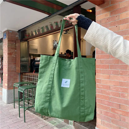 Mori Women'S Shoulder Canvas Bag Tote Bag greenroot living