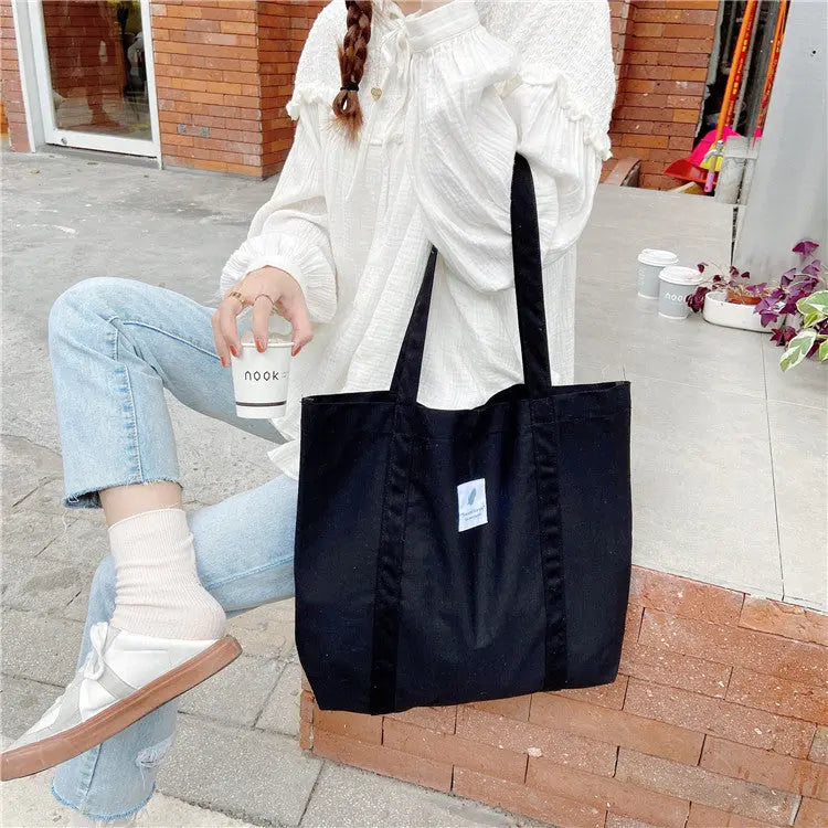 Mori Women'S Shoulder Canvas Bag Tote Bag greenroot living