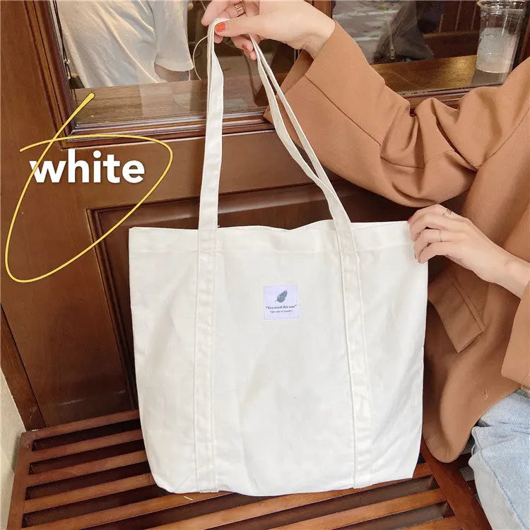 Mori Women'S Shoulder Canvas Bag Tote Bag greenroot living