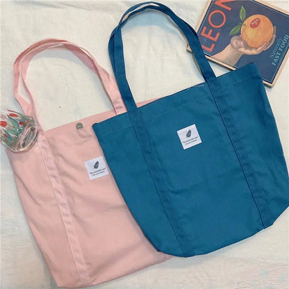 Mori Women'S Shoulder Canvas Bag Tote Bag greenroot living