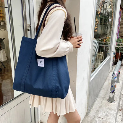 Mori Women'S Shoulder Canvas Bag Tote Bag greenroot living