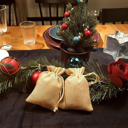 Cotton Bags, Environmental Drawstring Pockets, Grains, Millet Packaging Bags, Gift Jewelry Bags greenroot living