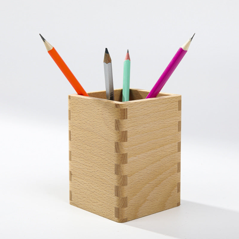 Bamboo pen holder stationery greenroot living