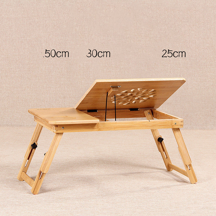 Folding Laptop Bed with Small Table Lazy Simple Desk greenroot living