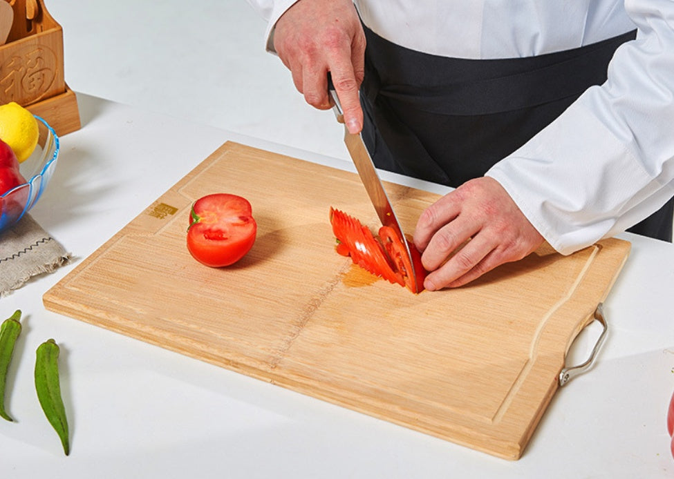 Whole bamboo bamboo carbonization process cutting board cutting board greenroot living