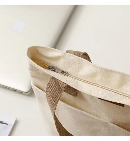 Computer Tote Canvas Bag greenroot living