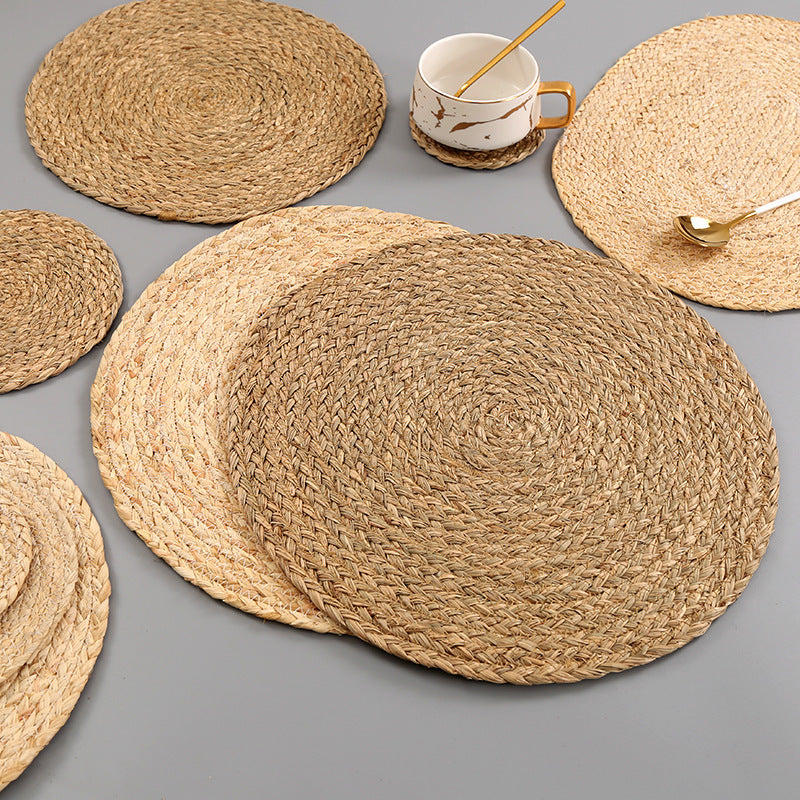 Handmade Round Insulation pads Table Mats Pads greenroot living