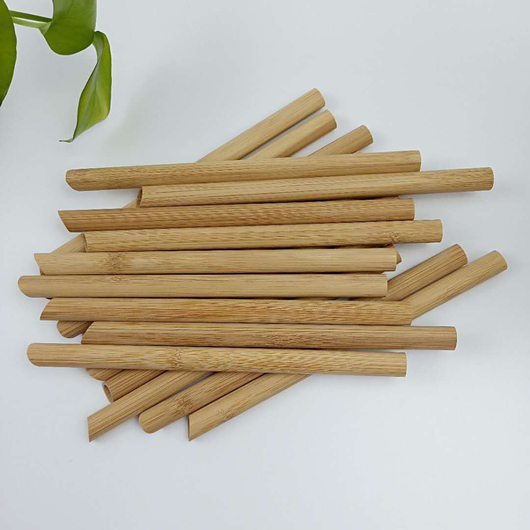 Pure natural bamboo straw greenroot living