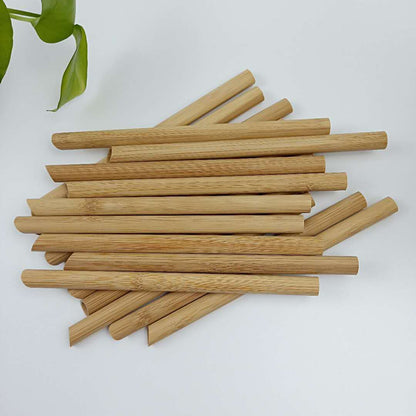 Pure natural bamboo straw greenroot living