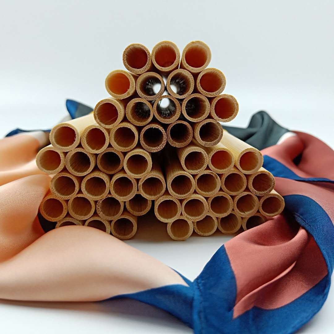 Pure natural bamboo straw greenroot living