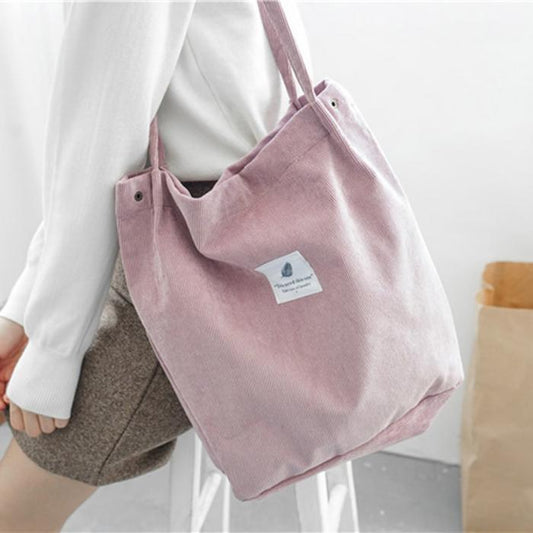 Women's Shopping Bag Large Ladies Canvas Shoulder Bags Tote Shopper Eco Reusable Bag Cotton Cloth Handbag For Women greenroot living