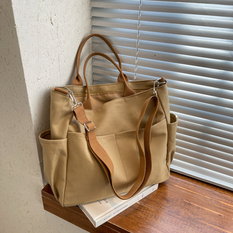 Women's Multi-pocket Tote Bag greenroot living