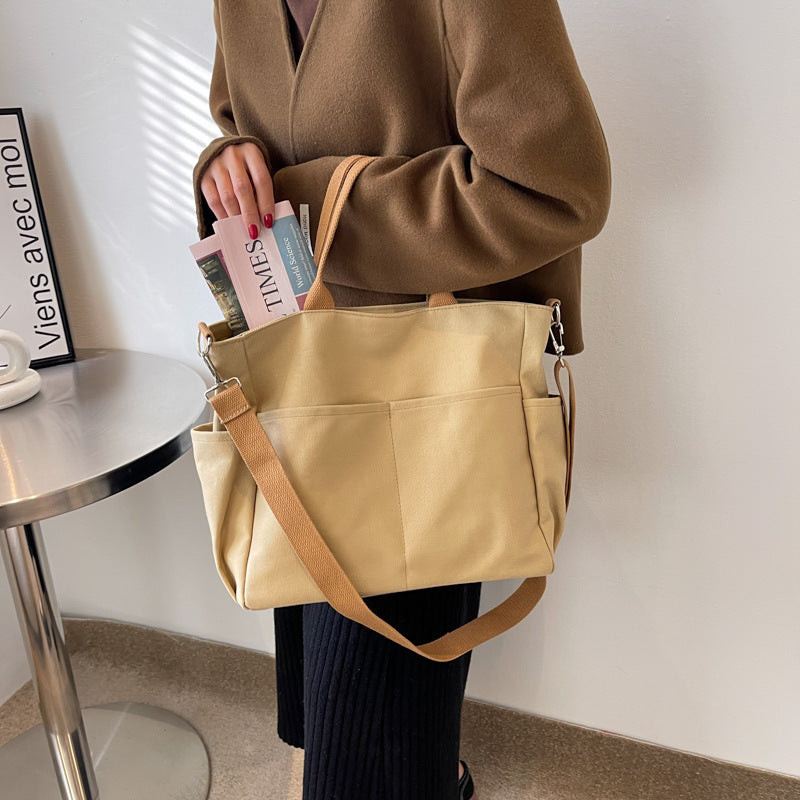 Women's Multi-pocket Tote Bag greenroot living