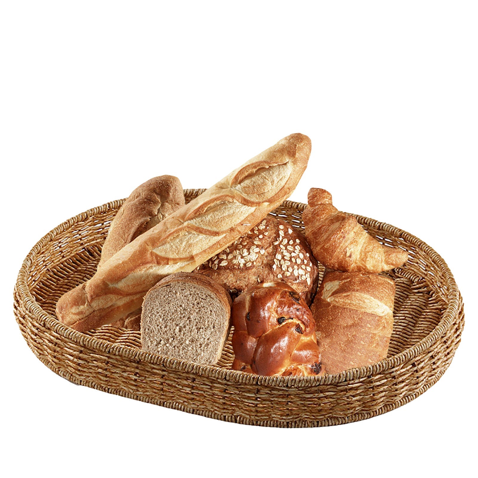 Rattan Fruit Hand-woven Japanese Steamed Bread Basket greenroot living
