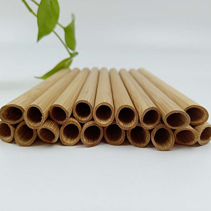 Pure natural bamboo straw greenroot living