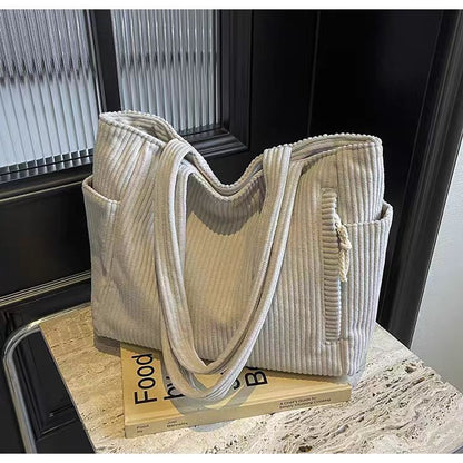 Autumn And Winter Leisure One Shoulder Shopping Bag Advanced Sensor Service Tote