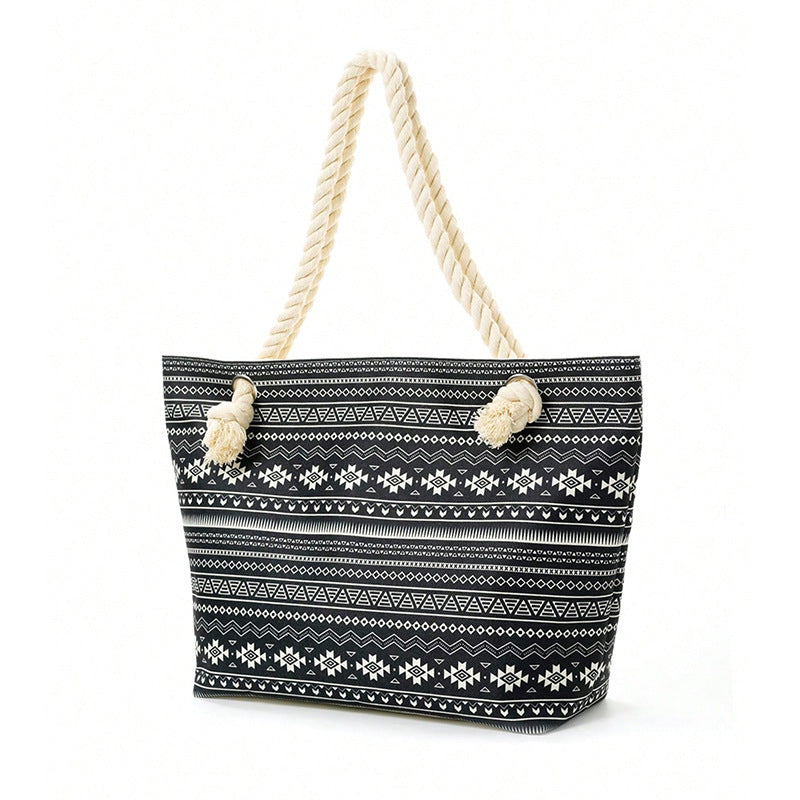 Geometric Large Capacity Multifunctional Tote greenroot living