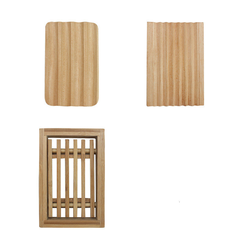Bamboo handmade soap holder soap box greenroot living