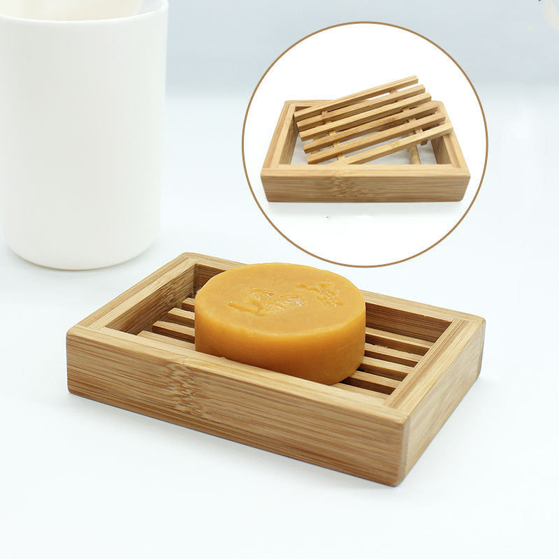 Bamboo handmade soap holder soap box greenroot living