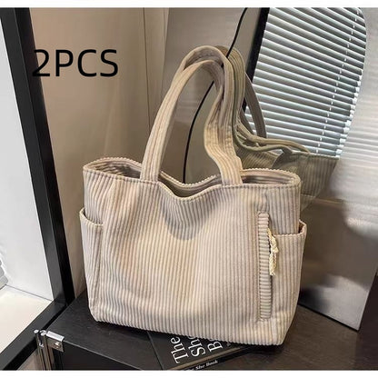 Autumn And Winter Leisure One Shoulder Shopping Bag Advanced Sensor Service Tote