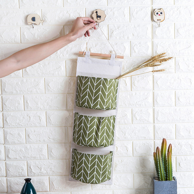 Hanging Storage Bags Wall Pocket Hanging Holder Organizer Various Storage Handheld For Home Decoration Kitchen Bathroom QW895643 greenroot living