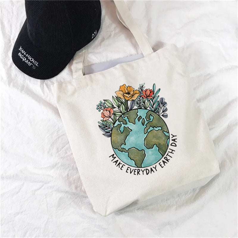 Pattern Large-capacity Environment-friendly Shopping Bag Large-capacity greenroot living