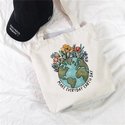 Pattern Large-capacity Environment-friendly Shopping Bag Large-capacity greenroot living