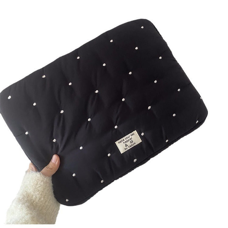 Down Cotton Jacket Liner Bag Tablet Protective Cover