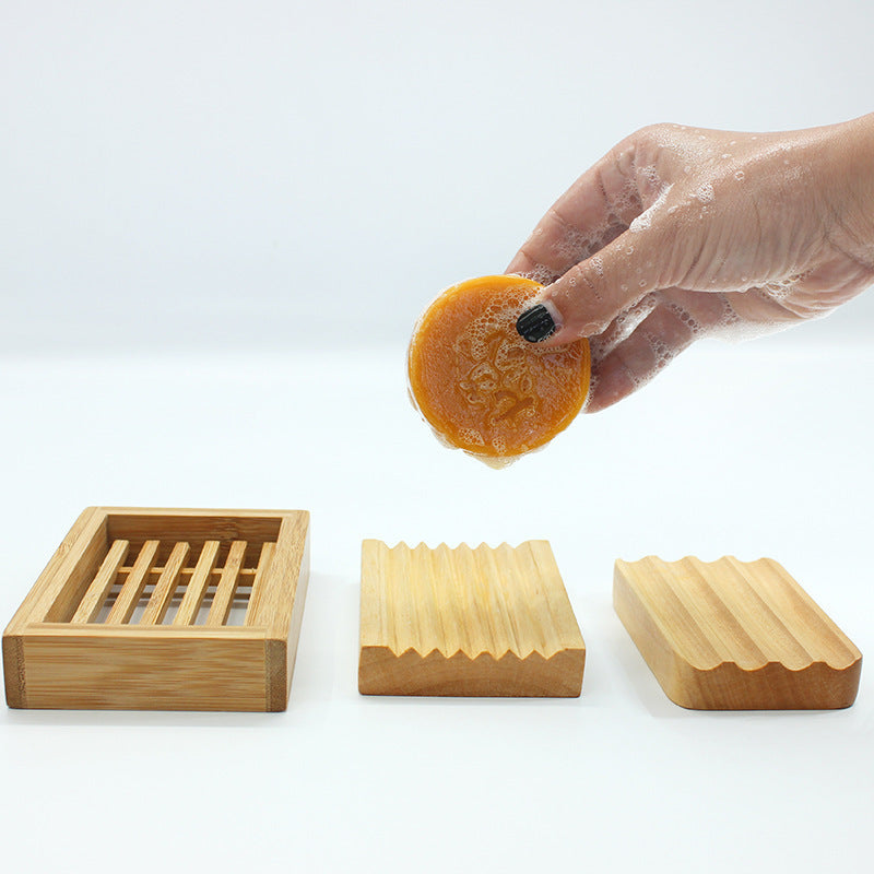 Bamboo handmade soap holder soap box greenroot living
