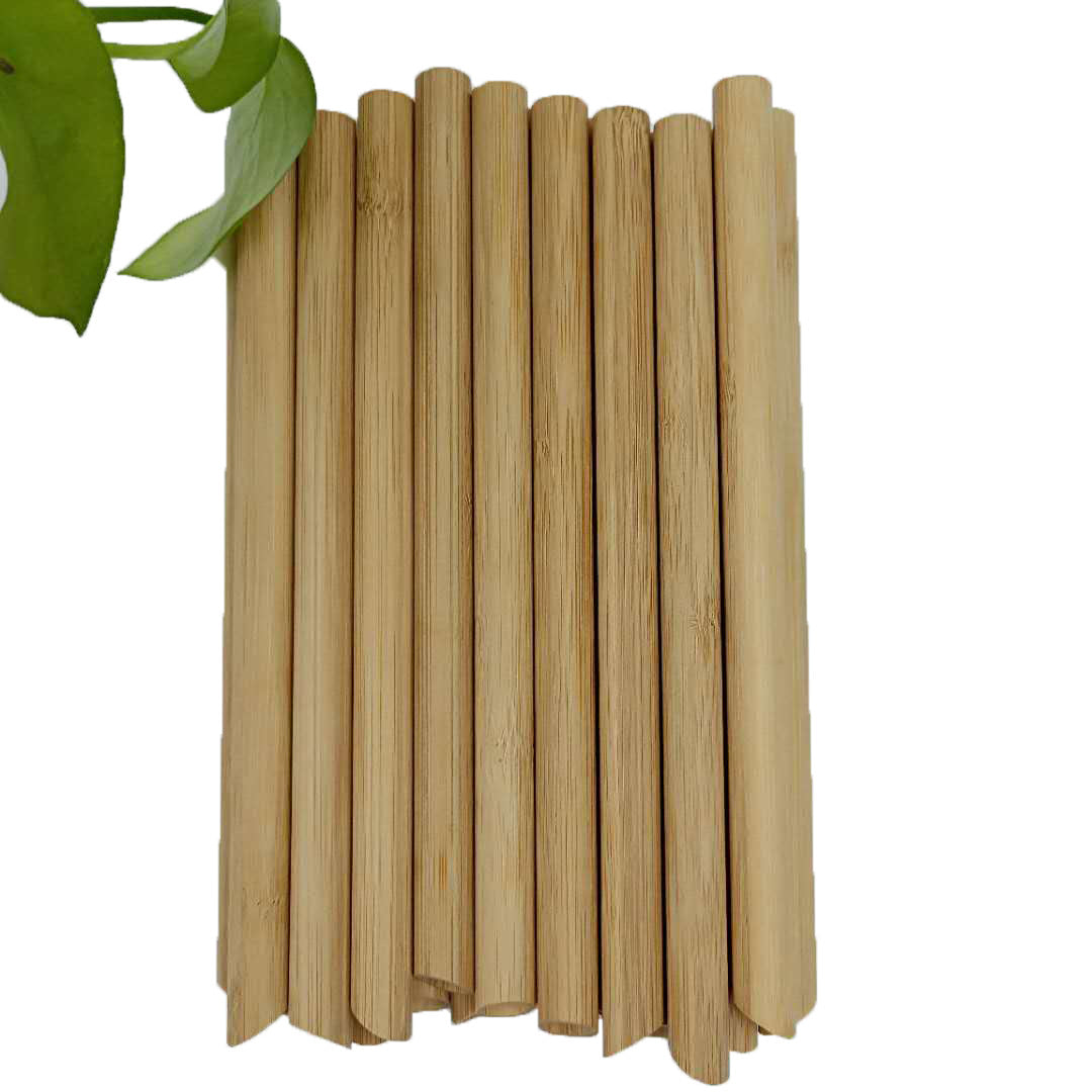 Pure natural bamboo straw greenroot living