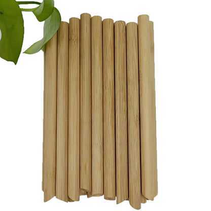 Pure natural bamboo straw greenroot living