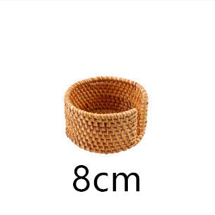 Woven Vietnamese Rattan Coaster, Bamboo Tea Mat, Table Mat, Potholder, Teacup Pot Mat, Placemat, Tea Ceremony Tea Set greenroot living